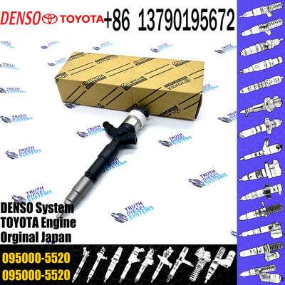 High Quality diesel fuel injector 095000-5520 For TOYOTA HILUX 2KD-FTV 23670-0L010