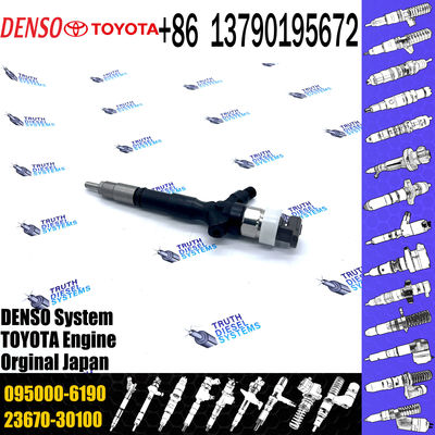 common rail injector 095000-7390 095000-6190 for toyota truck diesel pump injector 23670-30100 for toyota high pressure