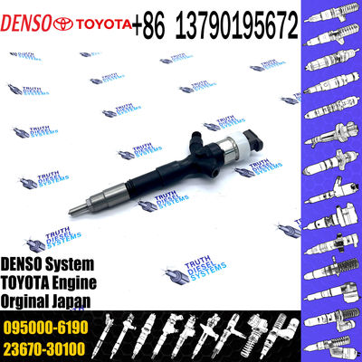 common rail injector 095000-7390 095000-6190 for toyota truck diesel pump injector 23670-30100 for toyota high pressure
