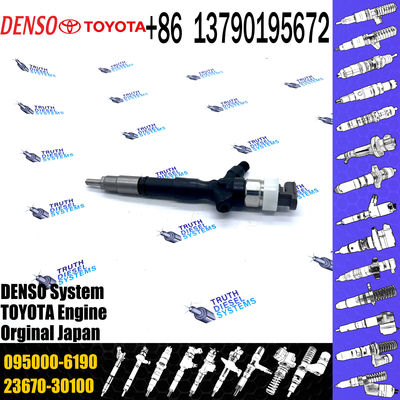 common rail injector 095000-7390 095000-6190 for toyota truck diesel pump injector 23670-30100 for toyota high pressure