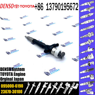 common rail injector 095000-7390 095000-6190 for toyota truck diesel pump injector 23670-30100 for toyota high pressure