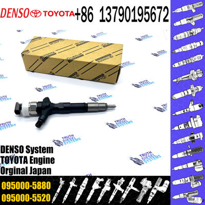 TOYOTA 2KD 2KD-FTV common rail injector 095000-5881 23670-30050 for toyota hiace diesel fuel injector 23670-30050 095000
