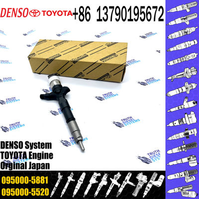 Common Rail Injector 095000-5880 095000-5881 095000-5660 23670-30050 23670-39096 23670-39095 For TOYOTA 2KD-FTV Engine