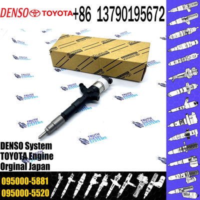 Common Rail Injector 095000-5880 095000-5881 095000-5660 23670-30050 23670-39096 23670-39095 For TOYOTA 2KD-FTV Engine
