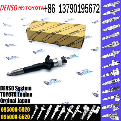 Common Rail Injector 23670-30110 095000-6180 095000-5920 for Diesel Engine 1KD-FTV