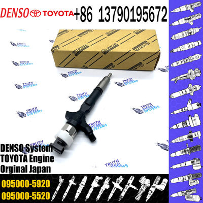 Common Rail Injector 23670-30110 095000-6180 095000-5920 for Diesel Engine 1KD-FTV