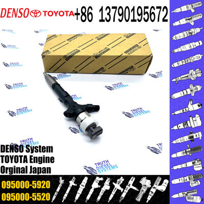 Common Rail Injector 23670-30110 095000-6180 095000-5920 for Diesel Engine 1KD-FTV