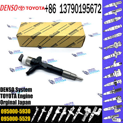 common rail injector 095000-5930 for toyota truck diesel pump injector 23670-09060 for toyota high pressure engine