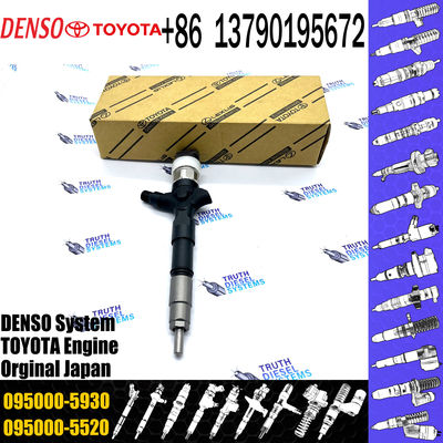 common rail injector 095000-5930 for toyota truck diesel pump injector 23670-09060 for toyota high pressure engine