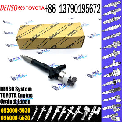 common rail injector 095000-5930 for toyota truck diesel pump injector 23670-09060 for toyota high pressure engine