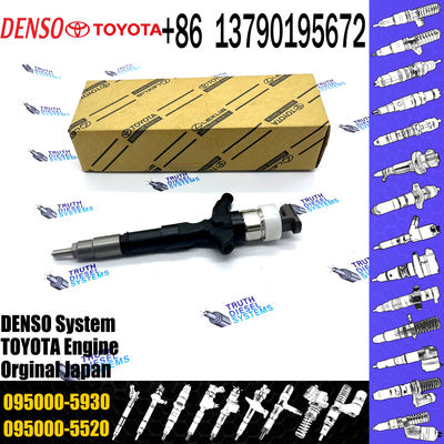 common rail injector 095000-5930 for toyota truck diesel pump injector 23670-09060 for toyota high pressure engine