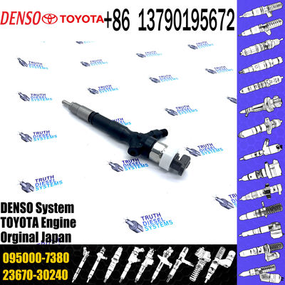 FUEL INJECTOR 095000-6190, 23670-30300 23670-30240,095000-7760, 095000-8740, 095000-7380 FOR TOYOTA 2KD-FTV ENGINE