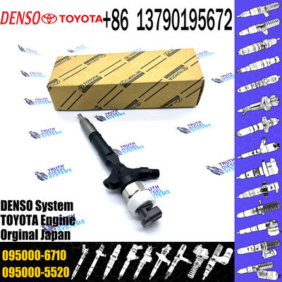 23670-39265 23670-30290 23670-39165 Genuine diesel fuel injector 095000-7810 0950007810 095000-7820 095000-7010 095000-6