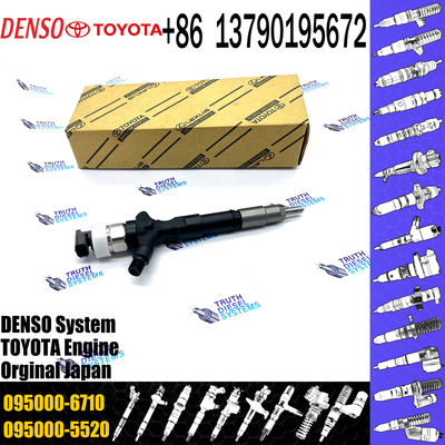 23670-39265 23670-30290 23670-39165 Genuine diesel fuel injector 095000-7810 0950007810 095000-7820 095000-7010 095000-6