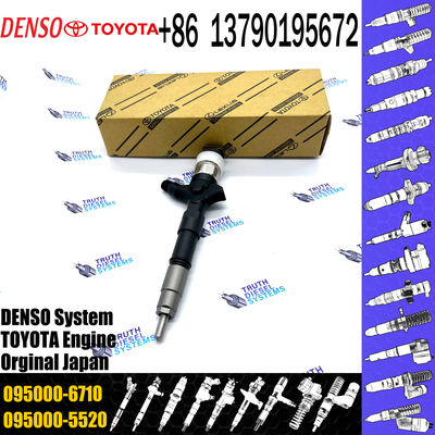 23670-39265 23670-30290 23670-39165 Genuine diesel fuel injector 095000-7810 0950007810 095000-7820 095000-7010 095000-6
