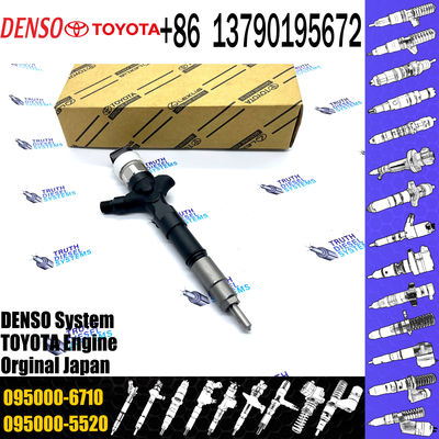 23670-39265 23670-30290 23670-39165 Genuine diesel fuel injector 095000-7810 0950007810 095000-7820 095000-7010 095000-6