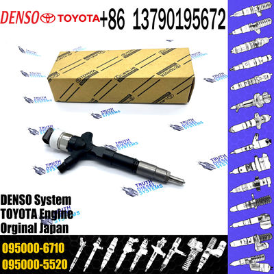 23670-39265 23670-30290 23670-39165 Genuine diesel fuel injector 095000-7810 0950007810 095000-7820 095000-7010 095000-6