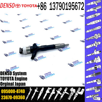 DENSO Diesel Common Rail Fuel Injector nozzle 23670-09360 23670-09061 2367009060 095000-8740 for Toyota HIACE Hilux 2KD-