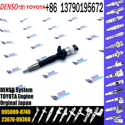 DENSO Diesel Common Rail Fuel Injector nozzle 23670-09360 23670-09061 2367009060 095000-8740 for Toyota HIACE Hilux 2KD-