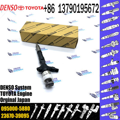 Genuine and New diesel engine fuel injector 23670-30050 for 1KD Common Rail Injector 095000-5881 095000-588 095000-5880