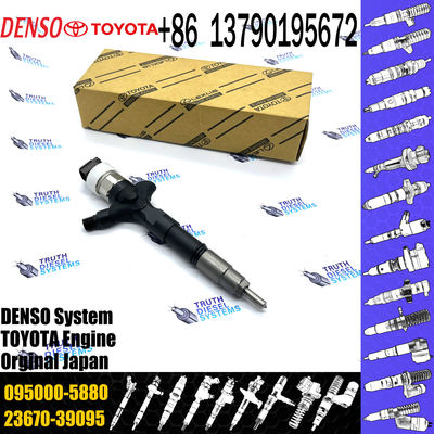 Genuine and New diesel engine fuel injector 23670-30050 for 1KD Common Rail Injector 095000-5881 095000-588 095000-5880