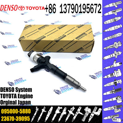 Genuine and New diesel engine fuel injector 23670-30050 for 1KD Common Rail Injector 095000-5881 095000-588 095000-5880