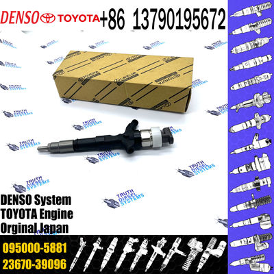 095000-5880 100% high quality new common rail injector 23670-30050,23670-39095,23670-39096,095000-5881 for 2KD-FTV