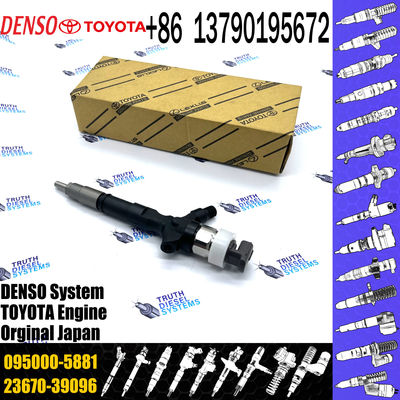 095000-5880 100% high quality new common rail injector 23670-30050,23670-39095,23670-39096,095000-5881 for 2KD-FTV