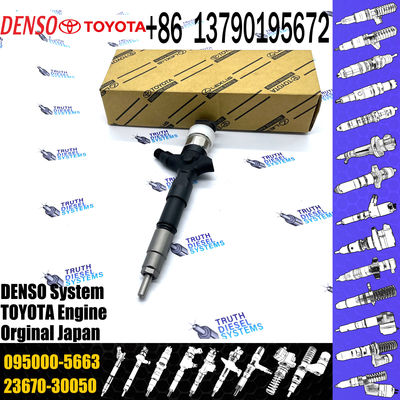 Good Quality Diesel Engine Parts 23670-30050 Common Rail Fuel Injector Assembly 095000-5663