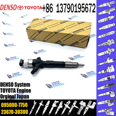 Fuel Injector 095000-8740 095000-7761 095000-7750 For 23670-0L010 23670-30300, 23670-39275