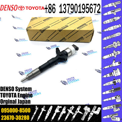 Common Rail Fuel Injector 23670-30280 095000-8500 For Denso Hilux Hiace Land Cruiser TOYOTA VIGO 1KD 2KD
