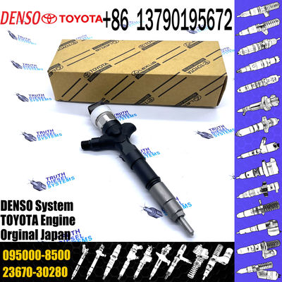Common Rail Fuel Injector 23670-30280 095000-8500 For Denso Hilux Hiace Land Cruiser TOYOTA VIGO 1KD 2KD