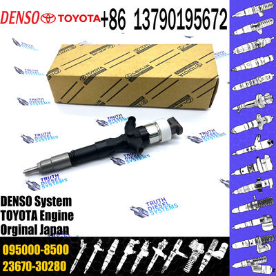 Common Rail Fuel Injector 23670-30280 095000-8500 For Denso Hilux Hiace Land Cruiser TOYOTA VIGO 1KD 2KD