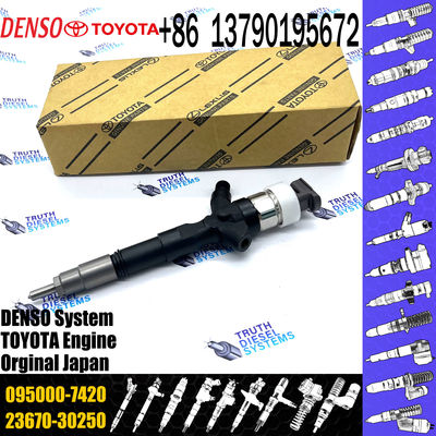 095000-7420 0950007420 7420 Common Rail Diesel Injection Nozzle 23670-30310 23670-39285 23670-30150 For  Toyota 2.5