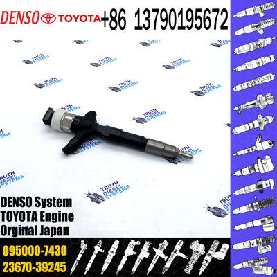 23670-39245 095000-7430 With Injector Nozzles Diesel Injectors And Diesel Common Rail Fuel Injector