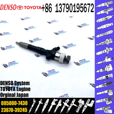23670-39245 095000-7430 With Injector Nozzles Diesel Injectors And Diesel Common Rail Fuel Injector