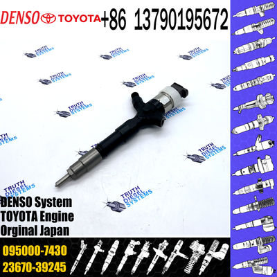 23670-39245 095000-7430 With Injector Nozzles Diesel Injectors And Diesel Common Rail Fuel Injector