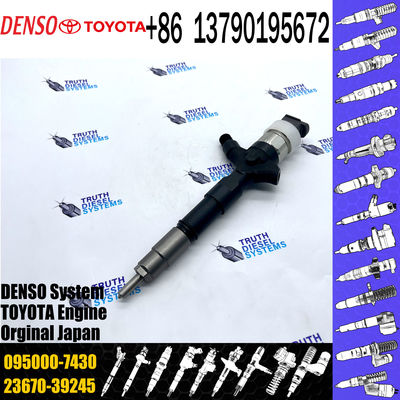 23670-39245 095000-7430 With Injector Nozzles Diesel Injectors And Diesel Common Rail Fuel Injector