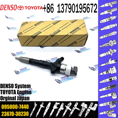 0950007440 Injector Nozzle 23670-39225 23670-39265 Diesel Injector Nozzle Assy 095000-7440 For TOYOTA 23670-30120 23670-