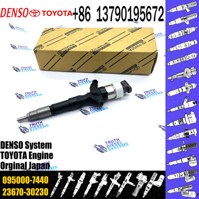 0950007440 Injector Nozzle 23670-39225 23670-39265 Diesel Injector Nozzle Assy 095000-7440 For TOYOTA 23670-30120 23670-