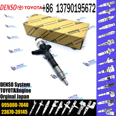 Common Rail Injector 23670-39145 095000-7040 Injector For TOYOTA 2KD-FTV, D-4D, TRH2 Injector Nozzle 23670-39145 095000-