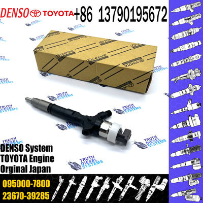 2KD-FTV Diesel Fuel Injector 23670-30310 DENSO 9709500-780 095000-7800 For DENSO TOYOTA HILUX 2.5L
