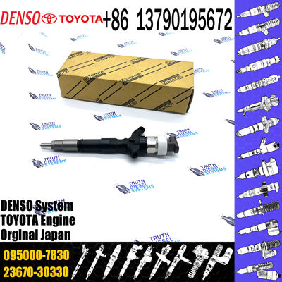 23670-30330 For  Engine Parts Diesel Common Rail Fuel Injector 095000-7830