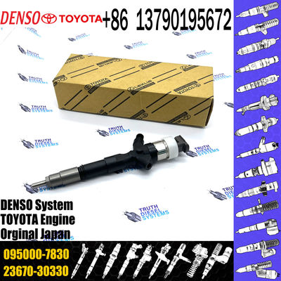 23670-30330 For  Engine Parts Diesel Common Rail Fuel Injector 095000-7830