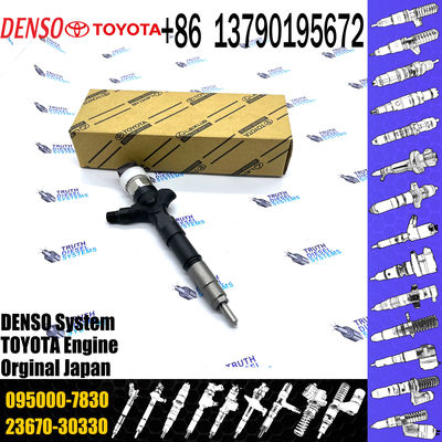 23670-30330 For  Engine Parts Diesel Common Rail Fuel Injector 095000-7830