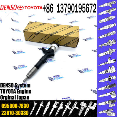 23670-30330 For  Engine Parts Diesel Common Rail Fuel Injector 095000-7830