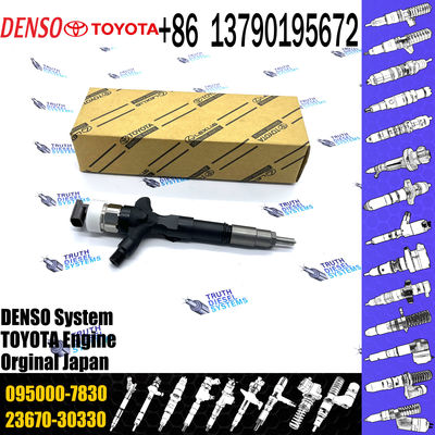 23670-30330 For  Engine Parts Diesel Common Rail Fuel Injector 095000-7830