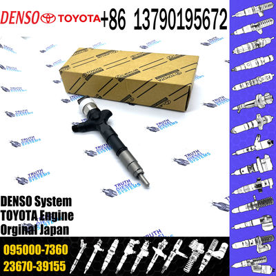 Original Common Rail Fuel Injector 095000-6870 095000-7360 For TOYO-TA 1KD-FTV 236770-39155