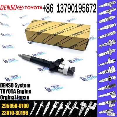 Fuel Injector 23670-39196 295050-0100 23670-30190 For Toyota Hilux Hiace 1KD-FTV 3.0L