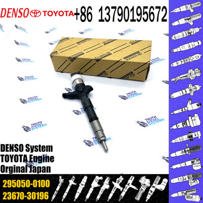Fuel Injector 23670-39196 295050-0100 23670-30190 For Toyota Hilux Hiace 1KD-FTV 3.0L